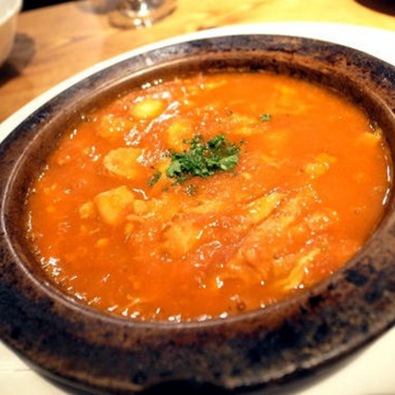 牛トリッパとチョリソーのトマト煮込み(Tsui-teru!)