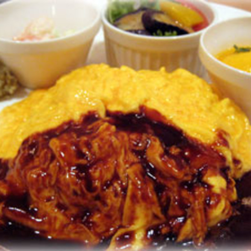 季節のオムライスプレート(オリーブハウス 吉祥寺アトレ店)