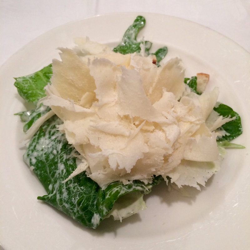 シーザーサラダ(カリフォルニアフレンチ Verte Spa)