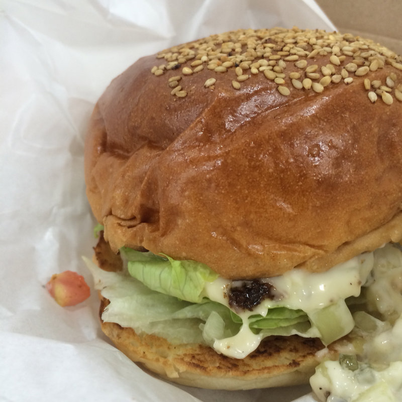 チーズバーガー(ARMS PARK SIDE SHOP)