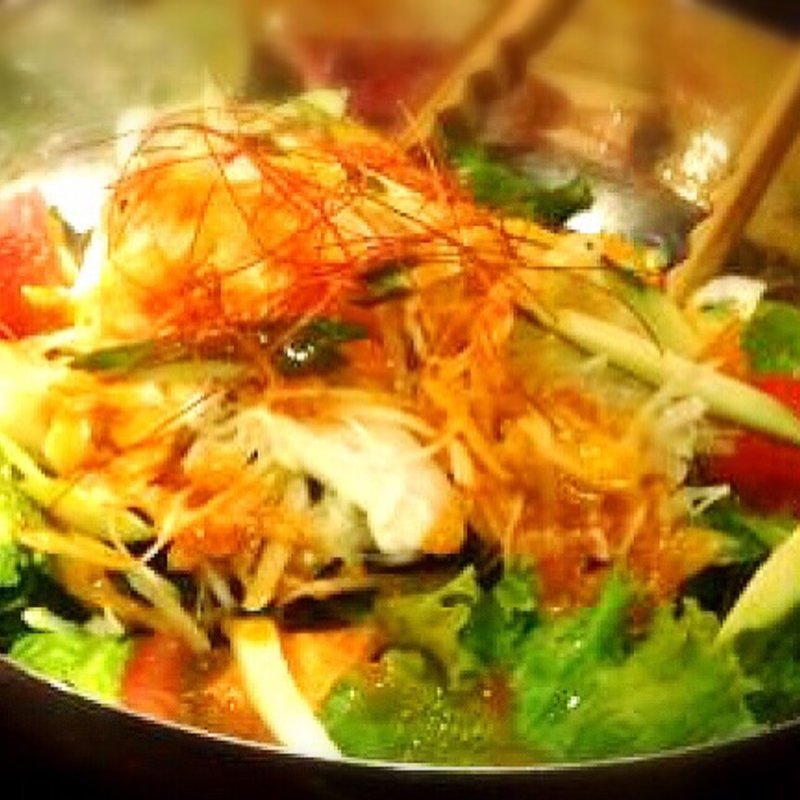 特製チョレギサラダ(勝手にサワーホルモン おいで屋 中野坂上駅前店)