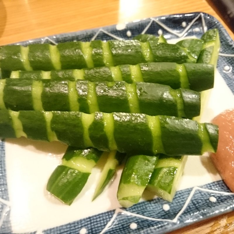 梅きゅうり(やき鳥おねぎ)