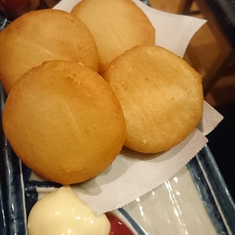 ポテトチーズもち(やき鳥おねぎ)