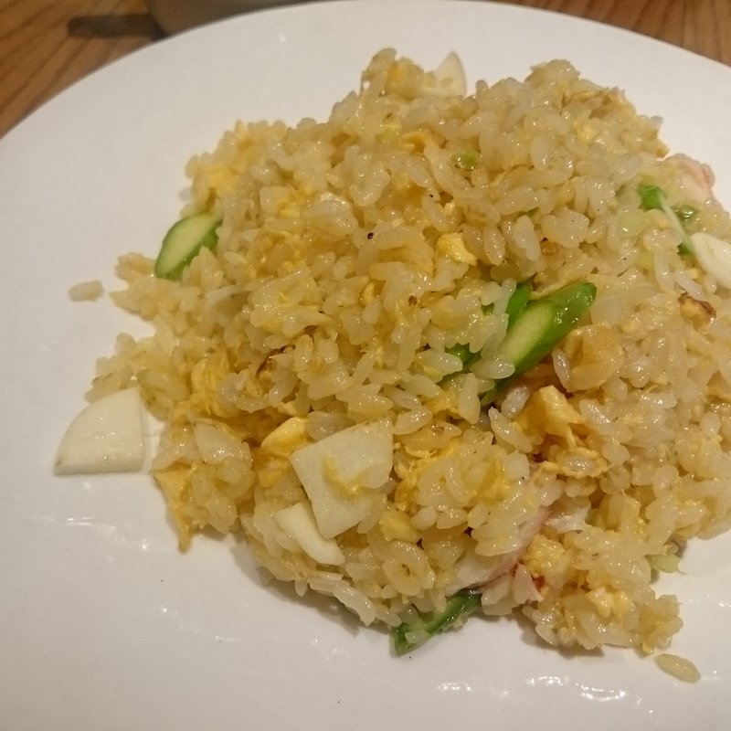 ずわい蟹と野菜の炒飯( 華菜樓)