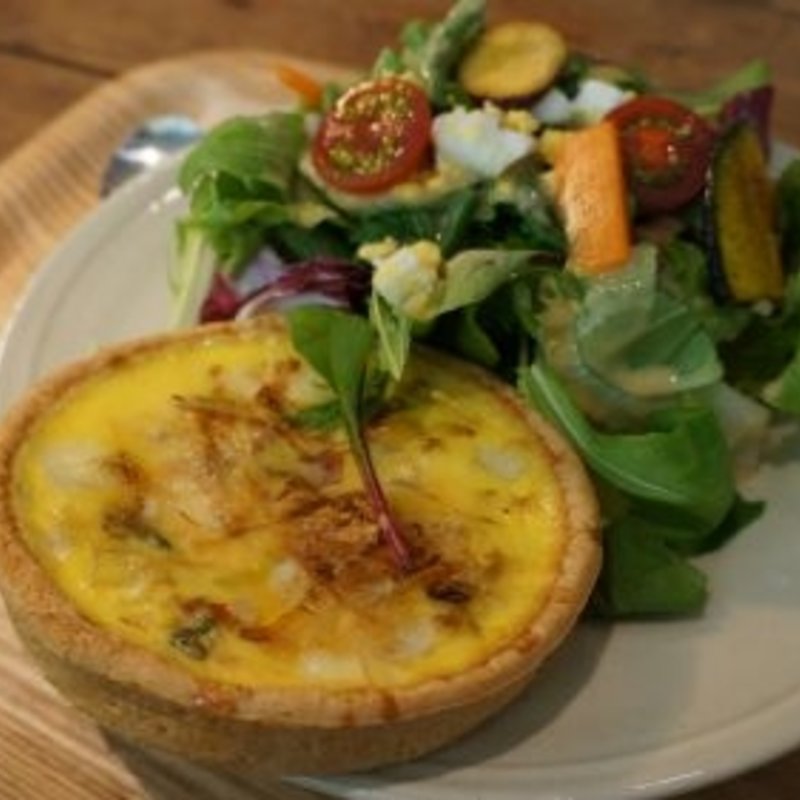 豆乳キッシュセット　(豆腐のお店はらのキッチン アトレ吉祥寺店)