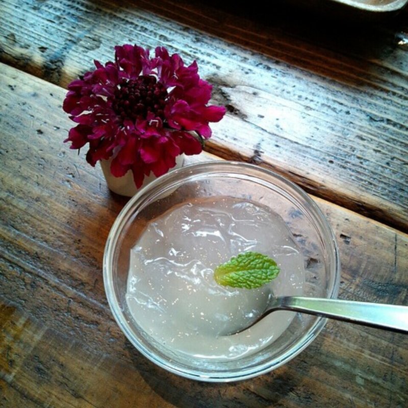 柑橘系のゼリー(青山フラワーマーケット ティーハウスアトレ吉祥寺店)