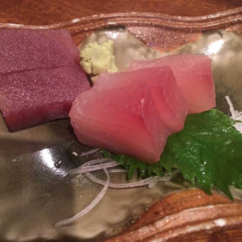 鮪造り(酒蔵 多氣（たき）)