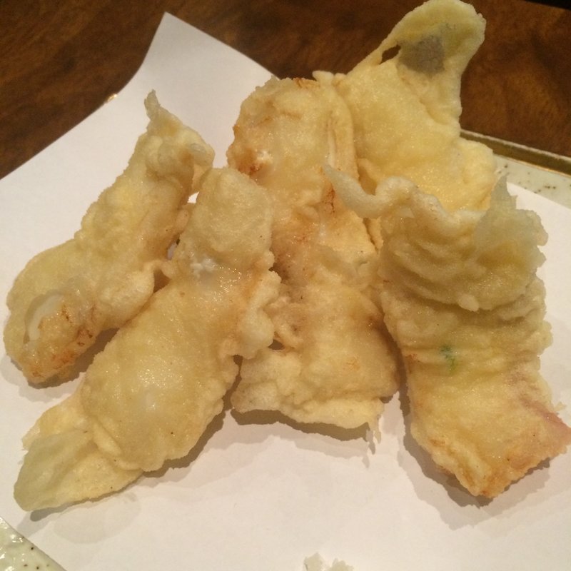 イカの天ぷら(酒蔵 多氣（たき）)