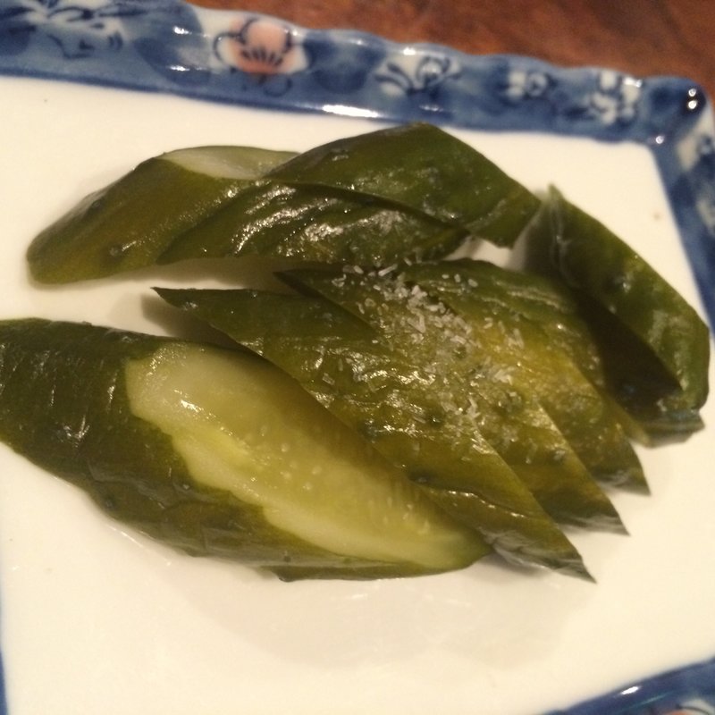 きゅうりのぬか漬け(酒蔵 多氣（たき）)