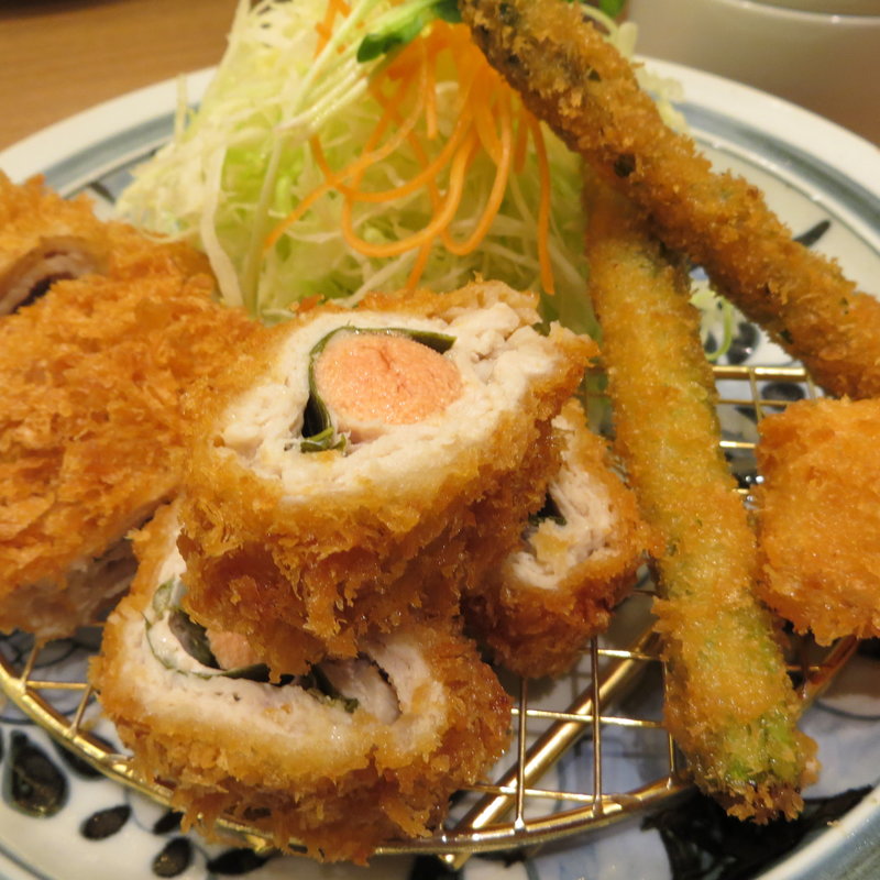 桜香るミルフィーユかつ定食(とんかつ浜勝)