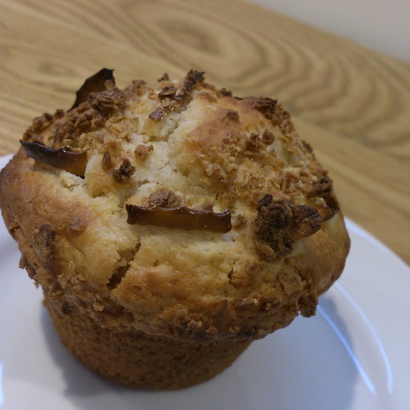 リンゴとシナモンのマフィン(cafe634)