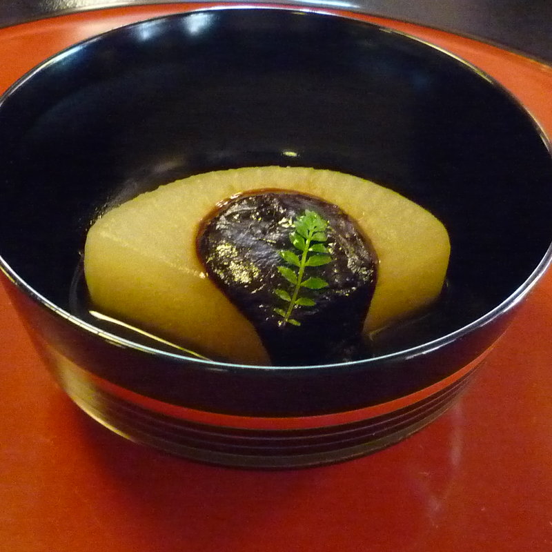 ふろふき大根(東京 芝 とうふ屋うかい （とうふやうかい）)