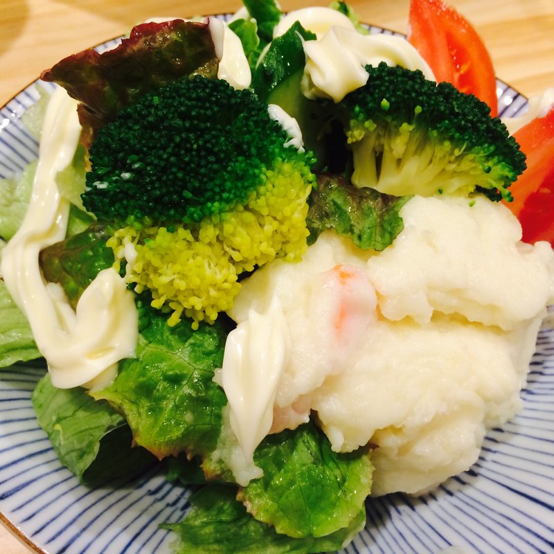 ポテトサラダ　小(元祖からし焼 とん八)