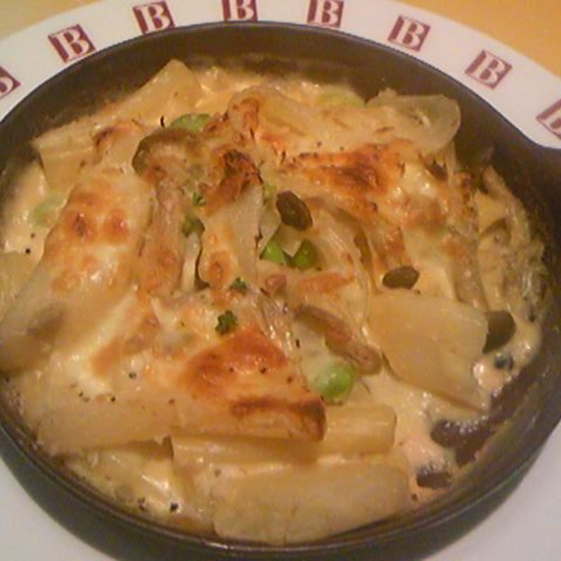 枝豆ときのこの明太子グラタン(バケット)