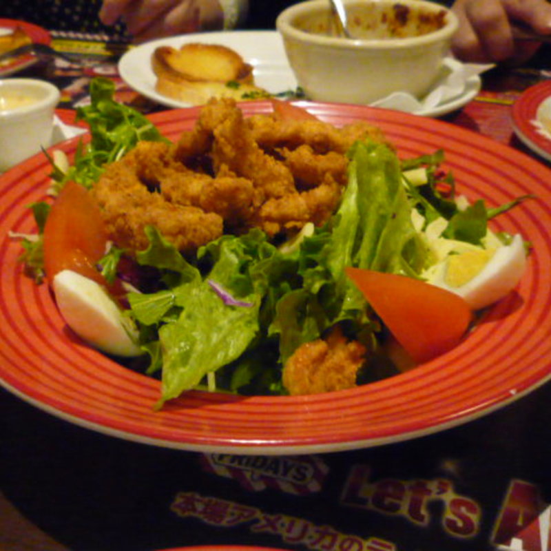 スパイシーチキンサラダ(Restaurant & American Bar T.G.I. FRIDAY'S 六本木店)