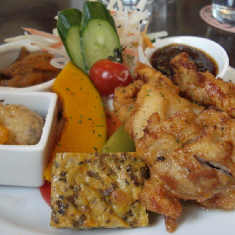 健美プレート(穀菜健美Ｃａｆｅ　京都三条店)