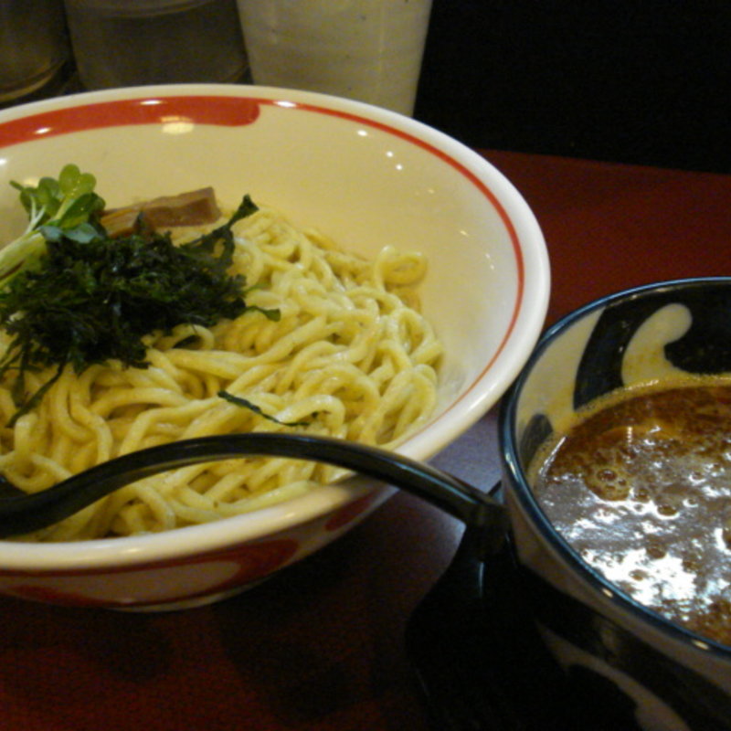 旨辛つけめん(京つけめん つるかめ 六角)