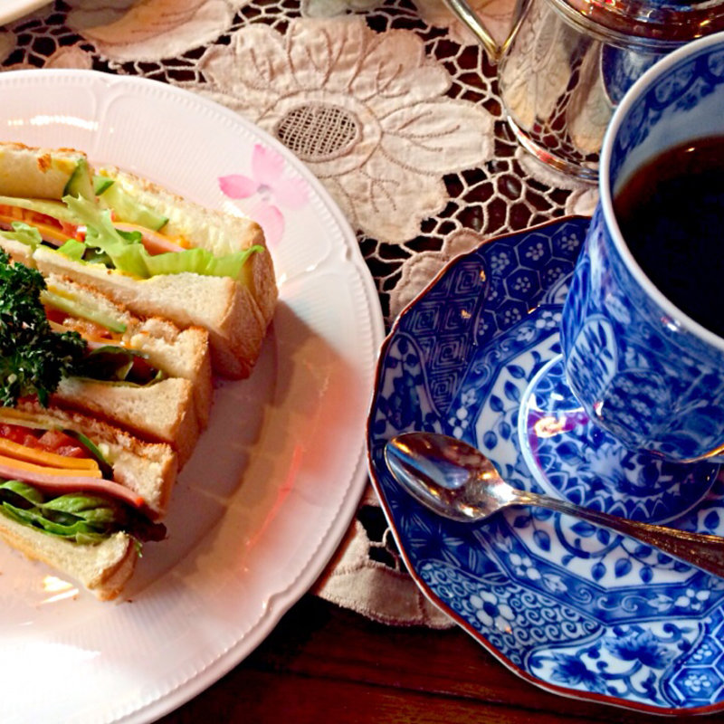 ミックスサンドウィッチ(自家焙煎珈琲 濱田屋)