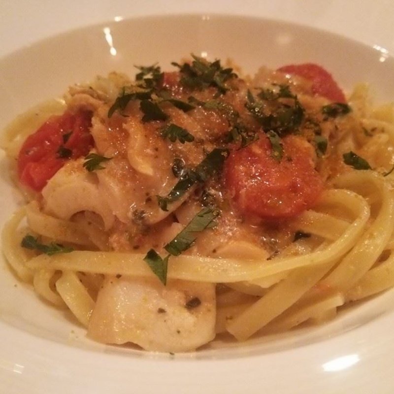 ミル貝とからすみのシャラティエッリ(ファットリーア エッセ)