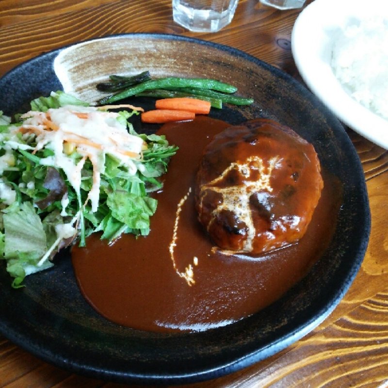 デミグラスハンバーグ(イタめし屋 GUSTO)
