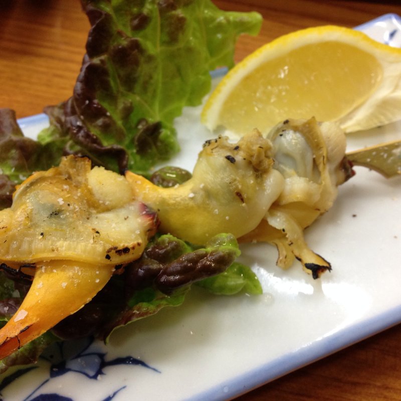 あおやぎ貝串(高田屋旭店一色屋)