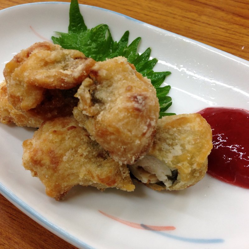 ささみ梅しそ揚げ(高田屋旭店一色屋)