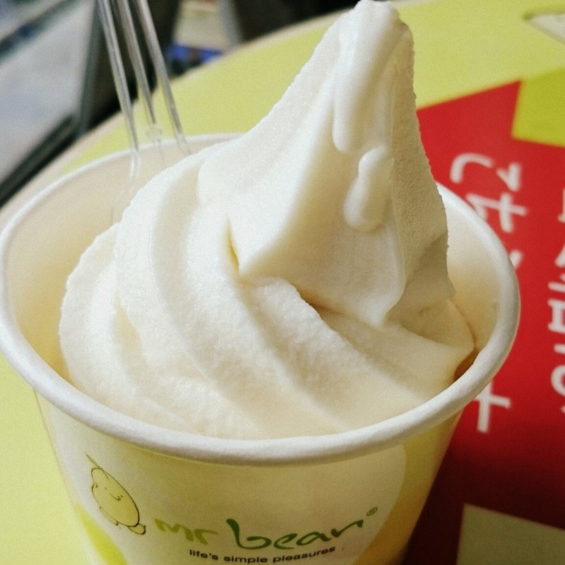 豆乳ソフト(mr bean)