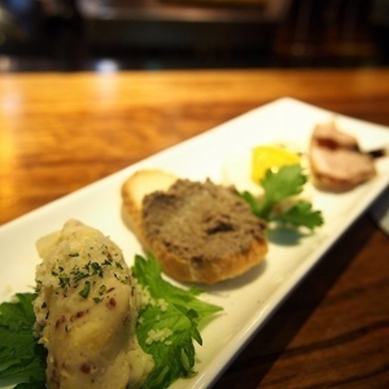 前菜の盛り合わせ(鉄板焼 grow 後楽園店)