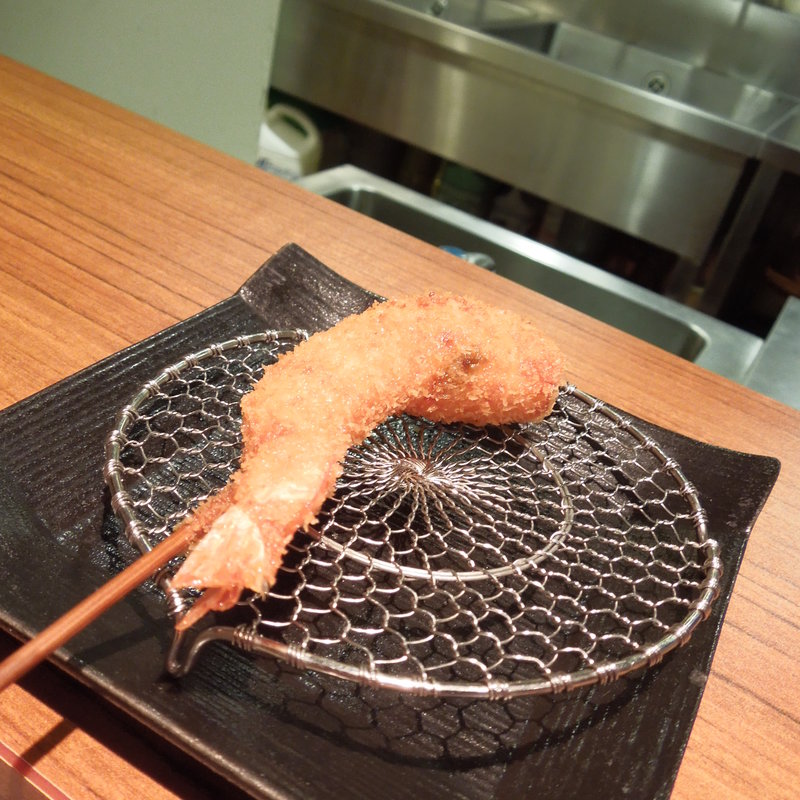 天使の海老(串あげ 串吉 吉祥寺)