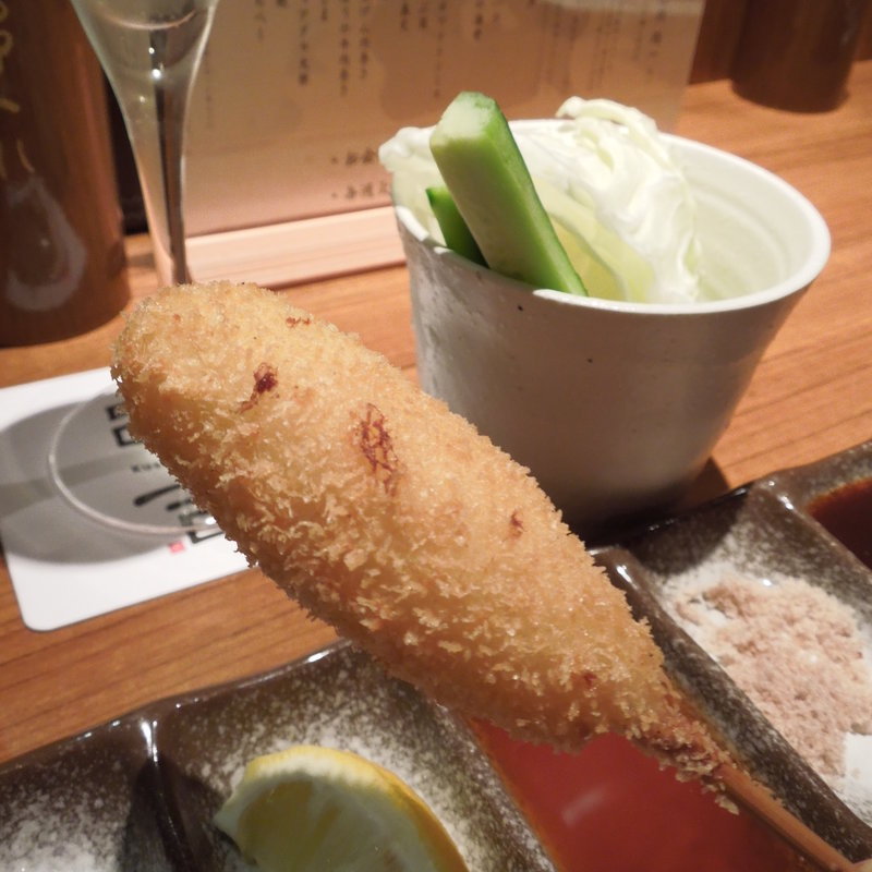 蟹グラタン(串あげ 串吉 吉祥寺)