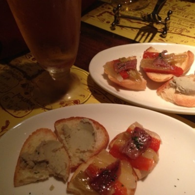 お通し(スペインバル ヴィータ)