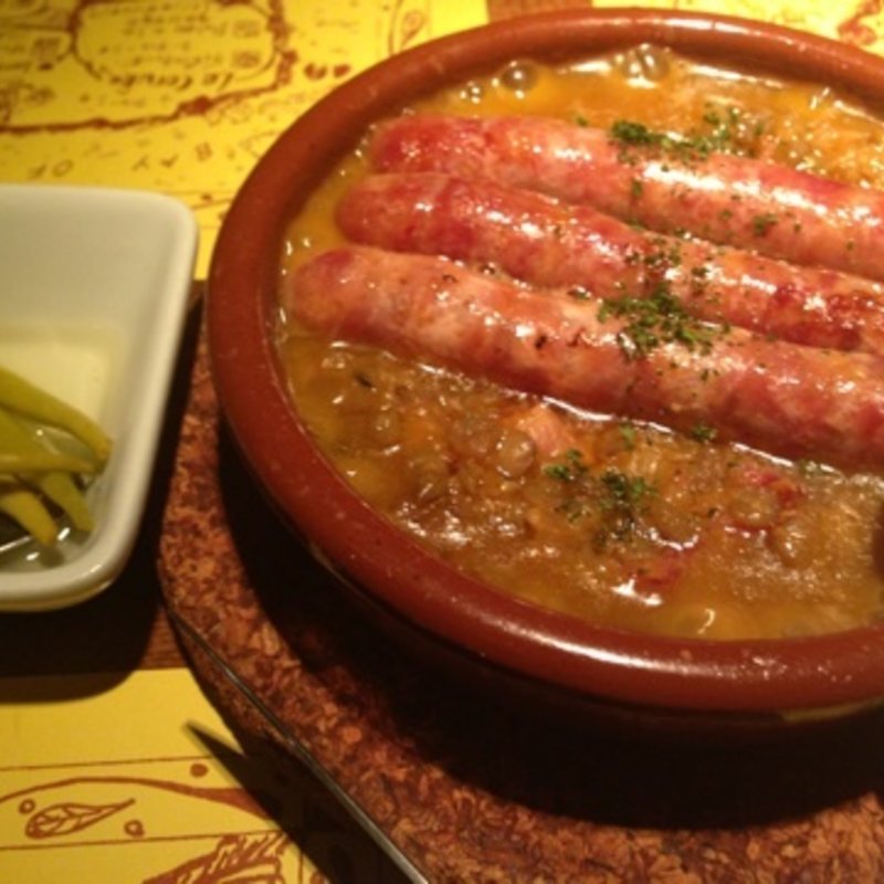 イベリコ豚のソーセージ(スペインバル ヴィータ)