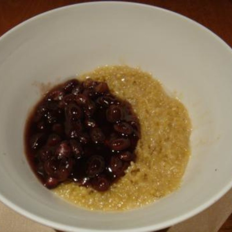 さつまいもの粟ぜんざい　(和カフェ　yusoshi)