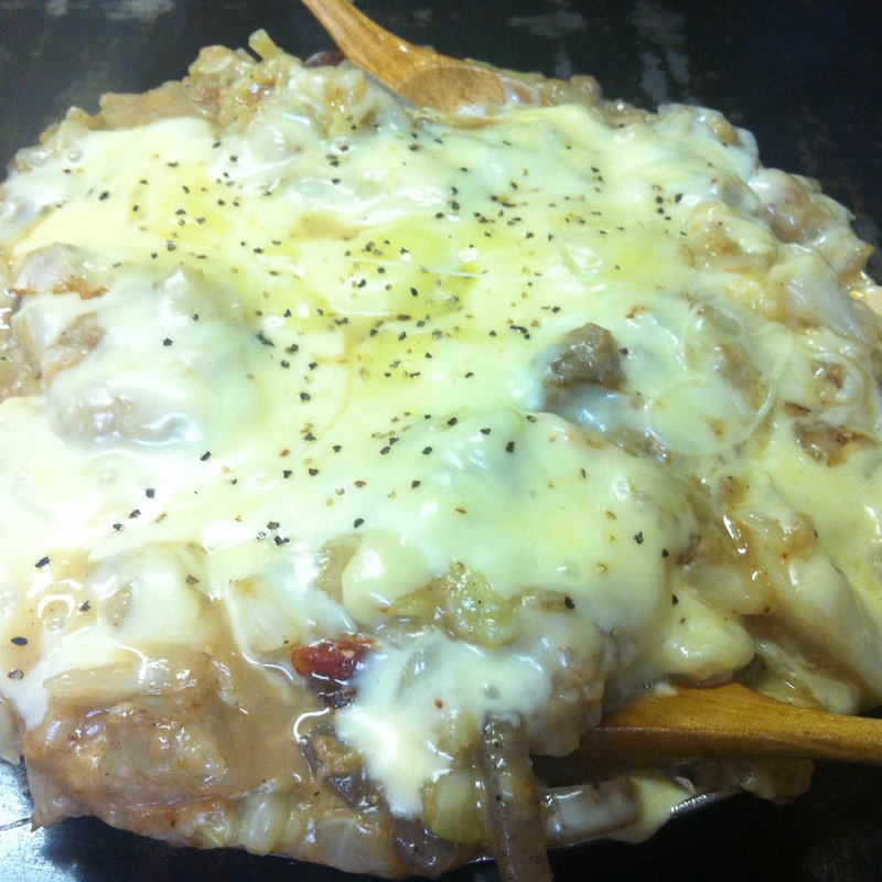 おにいのごちゃ焼き(おにい （鉄板 お好み焼き おにい）)