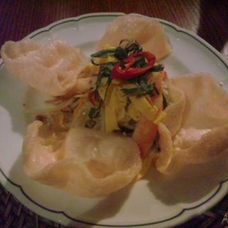 青いパパイヤのサラダ(ヴェトナムアリス新宿店)