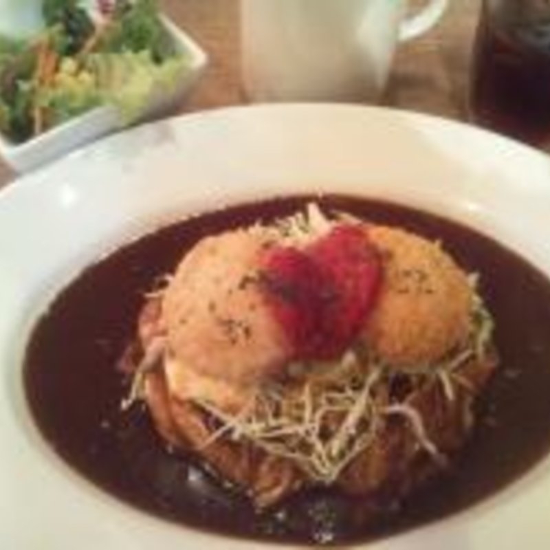 プリプリエビカツオムハヤシ(炉バル 新宿三丁目店 )