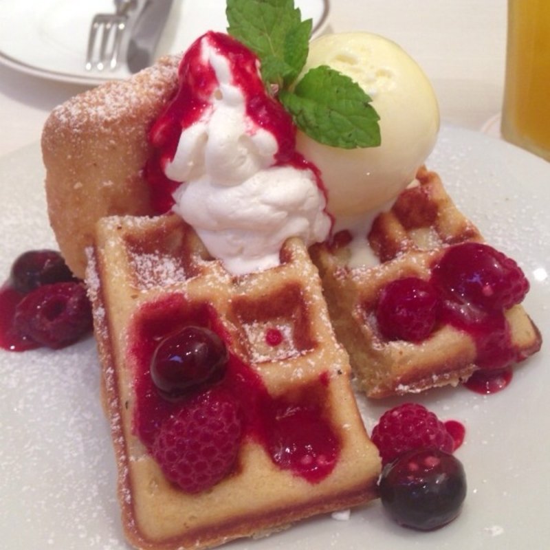 季節のワッフル(Bar di ViNO （バール・ディ・ヴィノ）)
