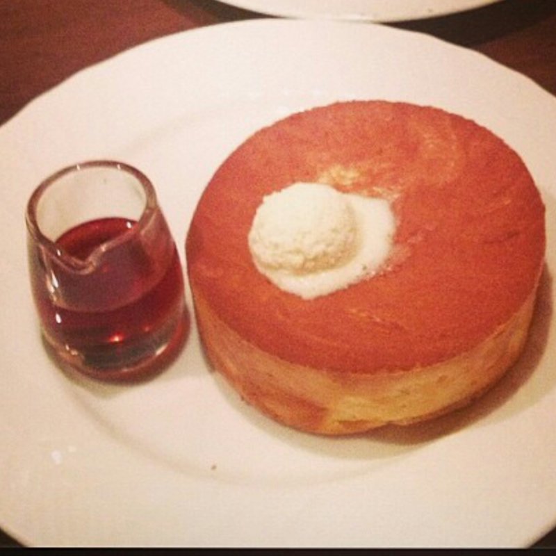 スフレパンケーキ(星乃珈琲)