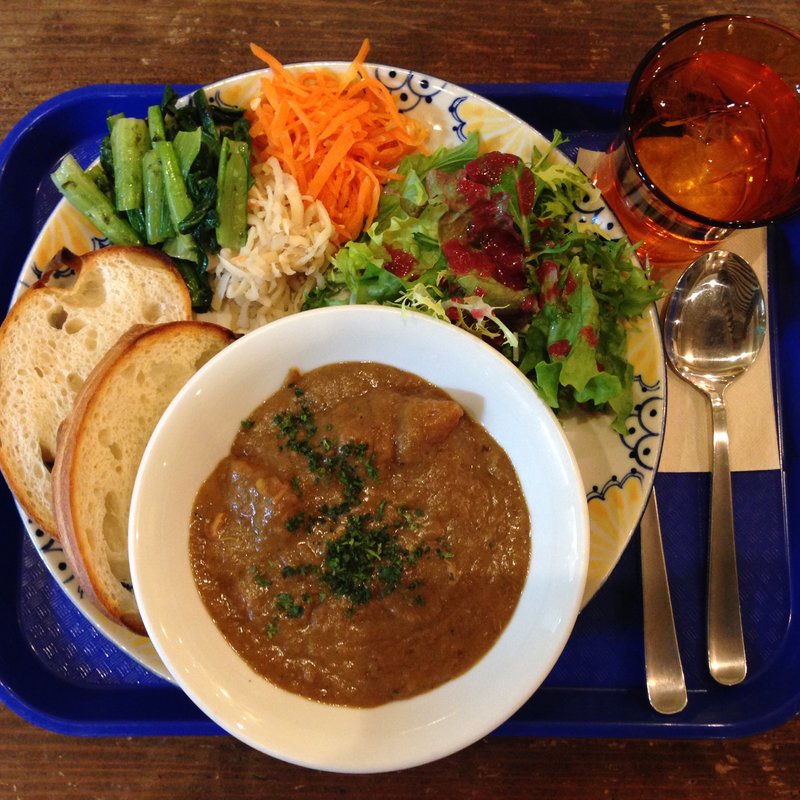 本日のプレート（カレースープ）