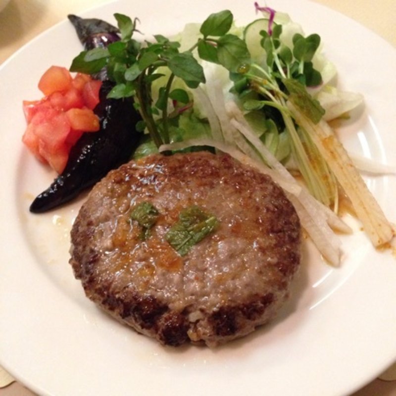 和風ハンバーグ(ステーキハウスそよかぜ)