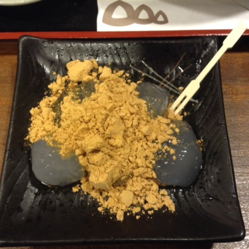 蕨もち(明石焼 ぶぶ亭)