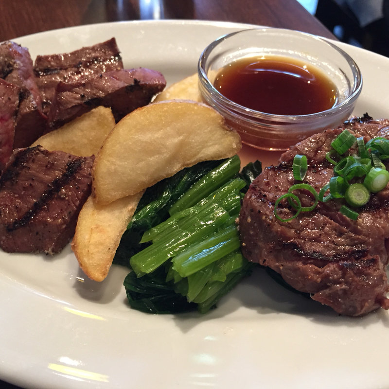 牛ハラミたハツのグリル(ビストロ MD（エムディ）)