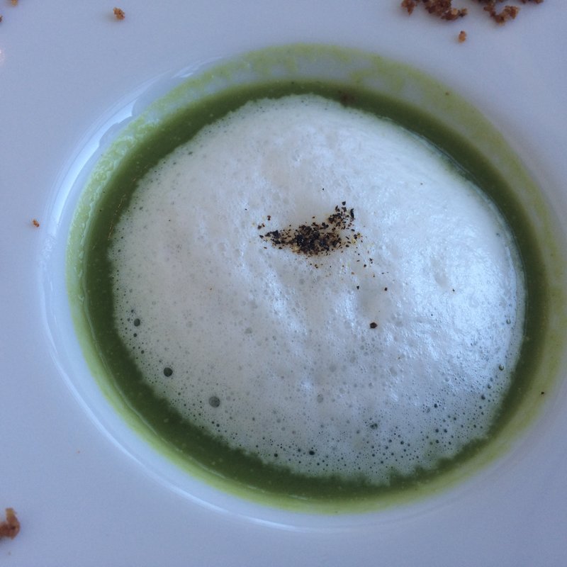 菜花と2種の豆のブレゼ(ダンゼロ)