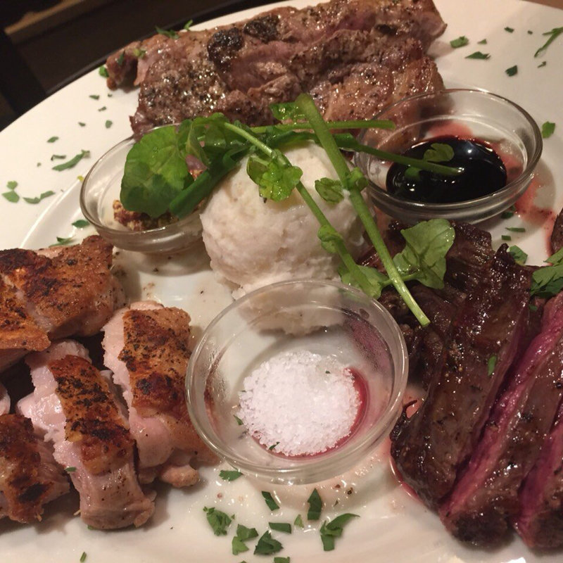 肉3種！ブッチャーズ盛り(東京ブッチャーズワイン＆グリル)