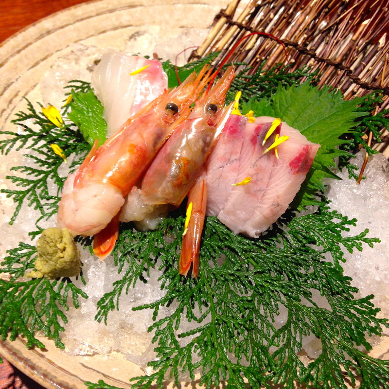 お刺身3種盛り(飯家おかん ひま和り （ヒマワリ）)