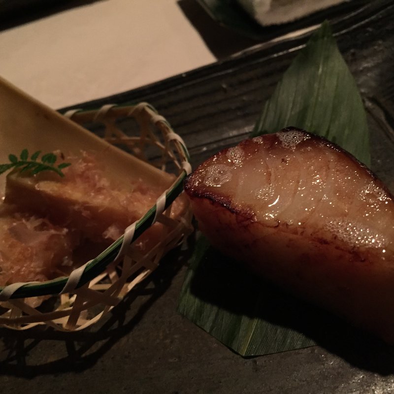 西京焼きとタケノコの煮付け(（株）瀬里奈　本社総務部)