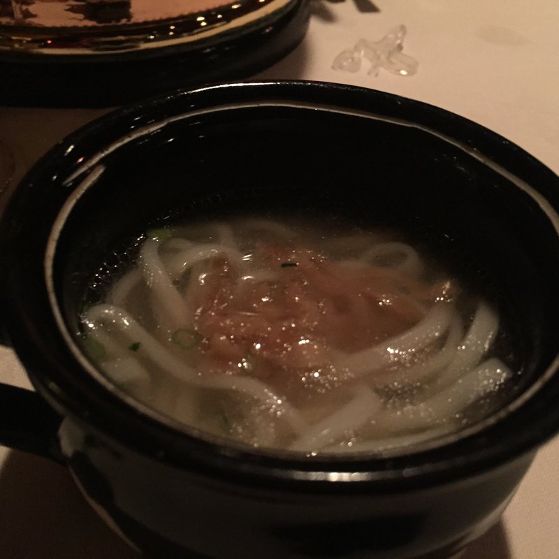 締めのうどん(（株）瀬里奈　本社総務部)