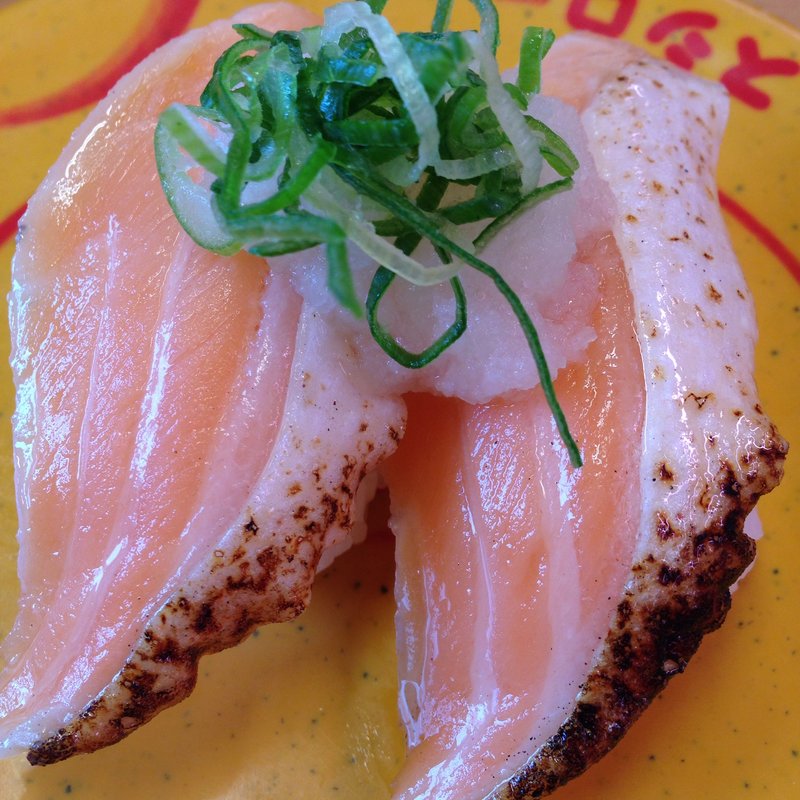 焼きとろサーモン(スシロー 京都伏見店 )