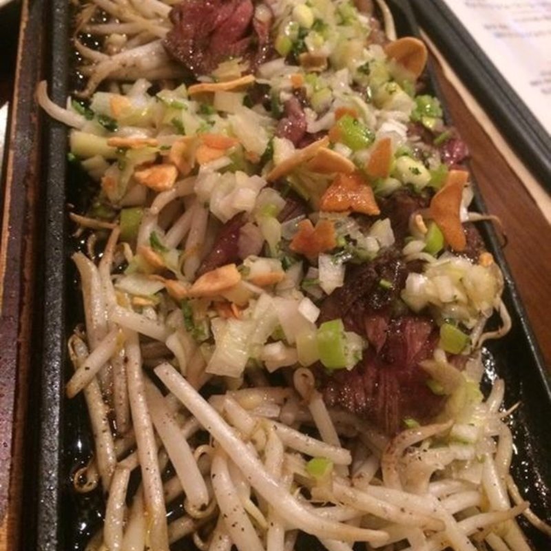 牛はらみにんにく焼肉(恵比寿にんにくや)