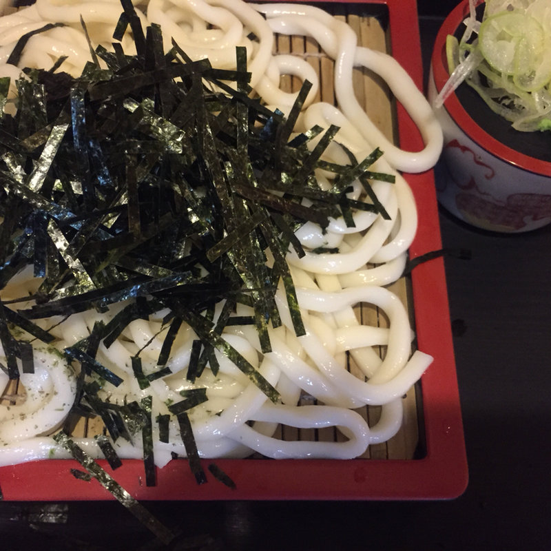 ざるうどん(松喜庵)